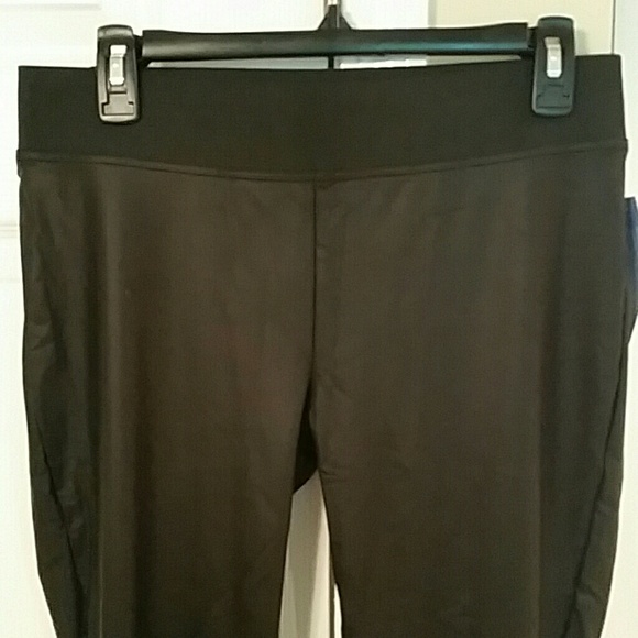 Simply Vera Vera Wang Leatherette Leggings Size L - Picture 4 of 6